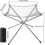 16" Portable Outdoor Fire Pit, Collapsible Steel Mesh Chimney 4