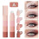 (A) 4 Color Eyeshadow Pencil Waterproof Pearlescent Eyeshadow Pencil 5