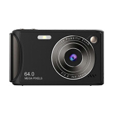 (D) 64 Million Pixels Retro Student HD Digital Camera CCD Student Camera