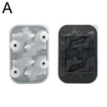 (C) DIY Pet Ice Making Mold, Easy to Release, Ice Maker, Soft and Not Easily Damaged