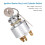 12 V Ignition Switch Universal Engine Start Switch Ignition Lock Car Ignition Coil with 2 Keys for Car Motorcycle Boat - DD 2