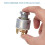 12 V Ignition Switch Universal Engine Start Switch Ignition Lock Car Ignition Coil with 2 Keys for Car Motorcycle Boat - DD 5