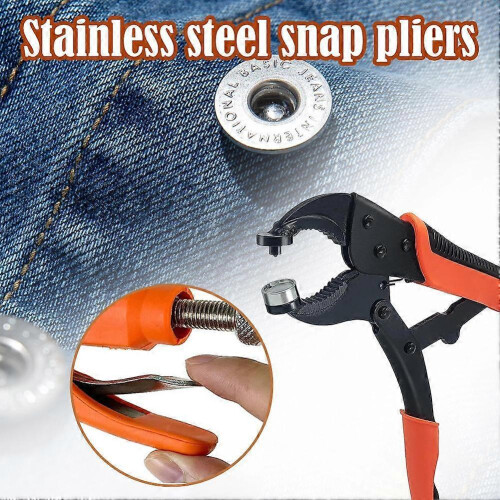20 Sets Snap Fastener Tool Kit Heavy Duty Snap Button Tool Kit 2