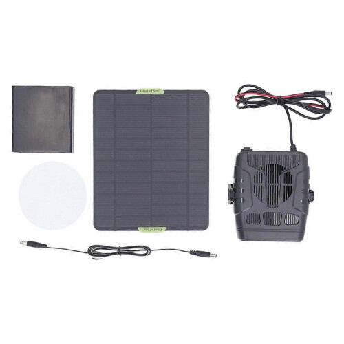 Car Solar Panel Heater Portable Auto Windshield Heater