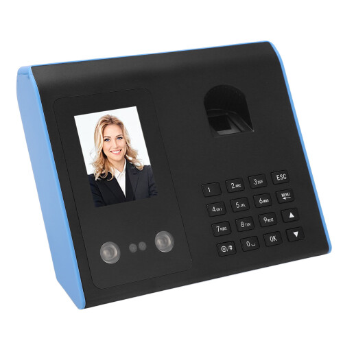EU Plug Attendance Machine: Face/FP, 100000