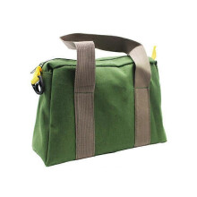 (Red With handle) Portable Tool Kit Storage Bag Multi-Function Heavy Duty Canvas Tool Bags