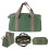 (Red With handle) Portable Tool Kit Storage Bag Multi-Function Heavy Duty Canvas Tool Bags 4