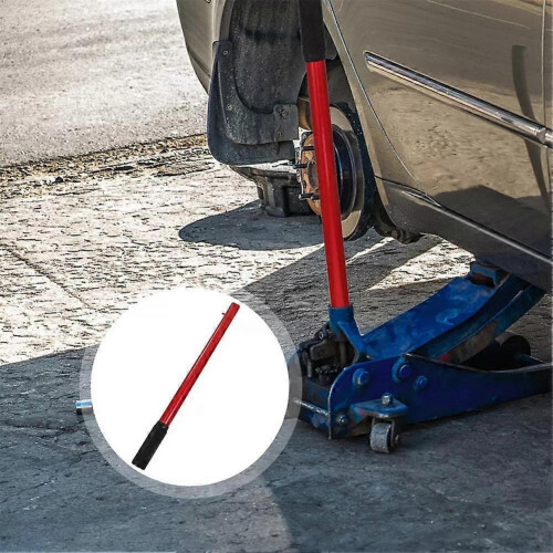 (Yellow for 14PROMAX) Horizontal Hydraulic Jack Handle, 2/3/5/10 Ton Floor Handle Medium, Red 2