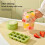 (White) Multi-functional Rotating Ice-removing Large-capacity Ice Storage Cup High Quality Classic Effective 5