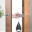 Portable Door Lock, Door Chain,  No Drilling Required, Security Lock Student Dorm - DD01 2