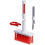 5 -in -1 multi -function keyboard Bluetooth headset dust cleaning brushwhite red) - DD01 1