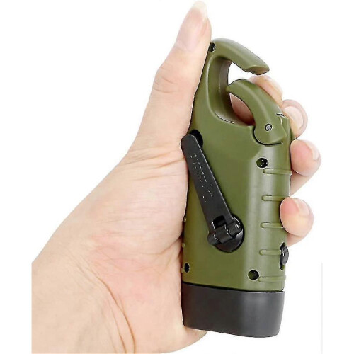 Hand Crank Rechargeable Torch, Solar LED Torch, Emergency Light Outdoor 2
