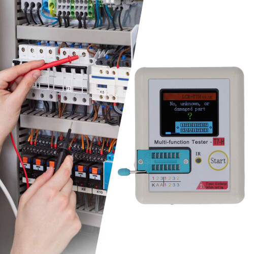 Transistor Meter ESR Tester 200mAh LCD Display PCB 2