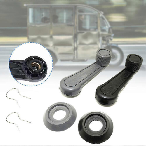 (Grey) Car Accessories,Car Window Connect Winder Handle,Crank Door Lever Hand 2