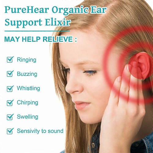 (2pcs)Purehear Organic Ear Support Elixir, Natural Products Organic Ear Oil 1