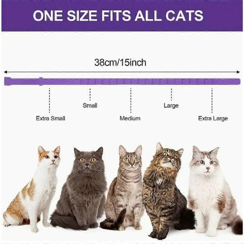 (cat)3 Pack Calming Collar for Cats/ Dogs - Cat Pheromone Collar -Adjustable Kitten 1