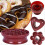 (12pcs, Round) Baking DIY Tool Circular Cookie Mold Doughnut Cake Mold Cookie Press Mold 3