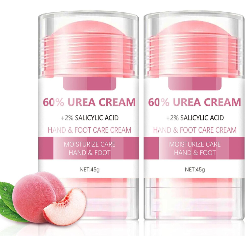 Gogerstar Cream 2Pcs Urea Foot - Urea 60 Percent For Feet - Foot For Cracked Heels And Dry Skin - Cracked Heel - Foot Moisturiser
