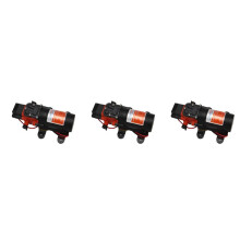 3X Seaflo 12V Water Pressure Diaphragm Pump 3.8 LPM 1.0 GPM 40 PSI - Caravan/Rv/Boat/Marine