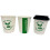 50 Bulk Compostable Lids for 60z Cups Catering 4