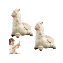 (2pcs) Spitting Llama Water Toy, Alpaca Interactive Water Sprayer, 45 Degree Head Turning,Large Water Storage Capacity, for Summer Cooling Fun