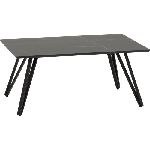 Seconique Marlow Coffee Table Black Marble Effect 2