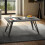 Seconique Marlow Coffee Table Black Marble Effect 1