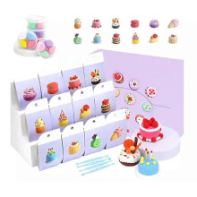 (Desserts) Air Dry Clay, 2024 Upgrade Modeling Clay for Kids Molding Gift Kits with Tools