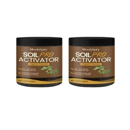 (2pcs) Soil Pro Activator Organic Sources Organic Soil Activator Plant Fertilizer