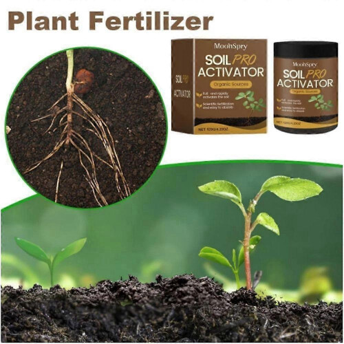 (2pcs) Soil Pro Activator Organic Sources Organic Soil Activator Plant Fertilizer 2