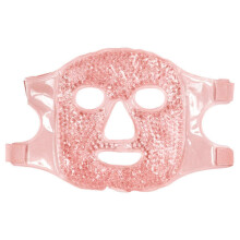(orange) Gel Bead Heating Cooling Sleep Mask Reusable Hot Cold Ice Pack Puffy Dry Eyes