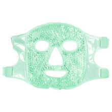 (Light green) Gel Bead Heating Cooling Sleep Mask Reusable Hot Cold Ice Pack Puffy Dry Eyes