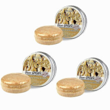 3PCS Natural Ginger Hair Regrowth Shampoo Bar, Promotes Hair Growth, Anti Hair Loss Shampoo Soap