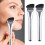 (C) Foundation Brush Ultra-Thin Professional Flat Top-Makeup Brush Concealer Brush 3
