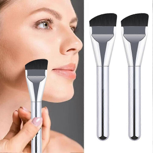 (C) Foundation Brush Ultra-Thin Professional Flat Top-Makeup Brush Concealer Brush 2