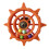 Birds Steering Wheel Fun And-oranges color colored beads 1
