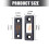 Rustproof Cabinet Door Catches With Strong Magnetic-Black 4