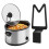 Support de couvercle de casserole en acier, support de couvercle 7