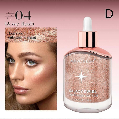 (B)Face Highlighter Illuminator Cream Gloss Shimmer Glow Concealer Liquid Makeup