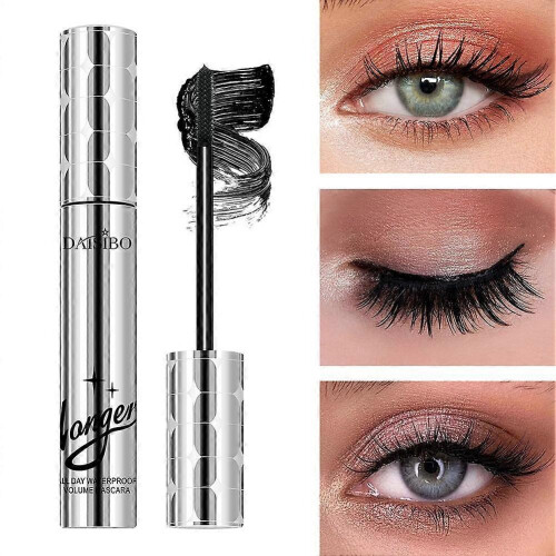 Mascara Long Thick Waterproof Non-smudge Fast Dry Eyes Makeup Tool 2