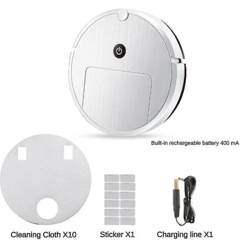 (white) New Intelligent Sweeping Robot Sweeping And Dragging Integrated Fully Automatic Vacuum Cleaning And Mopping Machine 1