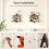 Multiple Layer Wall Shelf Keys Organizers Wood Easyly MountWall 6