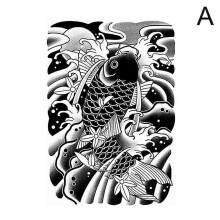 (Style 1) Fruit Juice Herb Tattoo Sticker Temporary Fake Tattoo Sticker Waterproof
