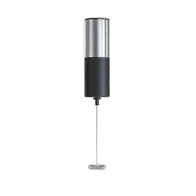 (Silver Stainless Steel) Milk Multi-function Electric Household Mixer Handheld Foaming Machine To Stir Coffee Portable Whisk Electric Milk Frother