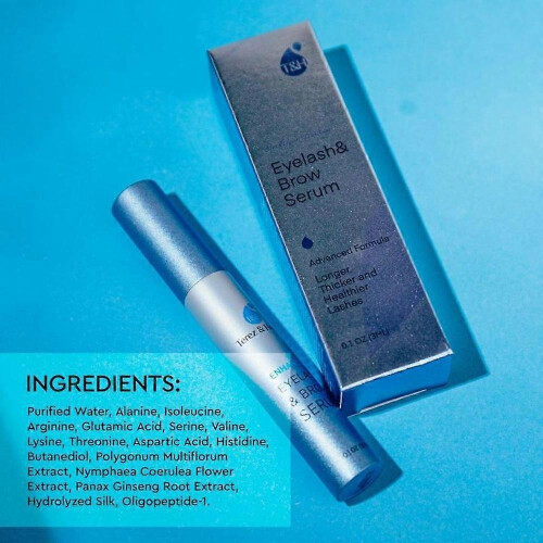 (5pcs)1-5PCS Terezhonoreyelash & Browserum Eyelashe Essence Eyebrows Nutrient Solution Curling Sweat-Proof 1