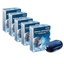 (5pcs) 1-5X Solar Antifreeze Electromagnetic Molecular Windshield Car Snow Removal Instrument Window Glass Defogging & Defrosting & Deicing