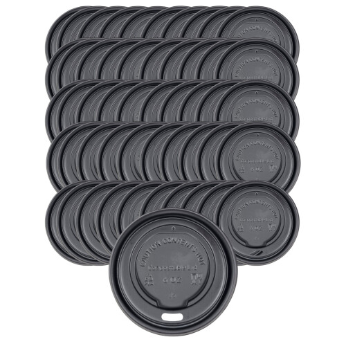 50 Bulk Compostable Lids for 60z Cups Catering