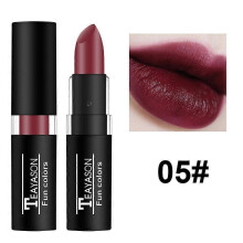 (Cherries Color) 12 color Waterproof Velvet Matte Black White Lipstick Lasting Pigment Green Purple Lipstick Christmas Halloween Party