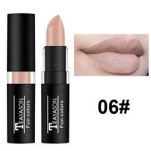 (Earth Color) 12 color Waterproof Velvet Matte Black White Lipstick Lasting Pigment Green Purple Lipstick Christmas Halloween Party