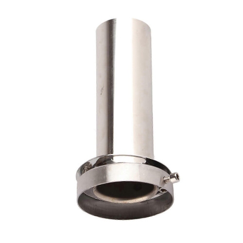 Universal Adjustable 85mm Round Exhaust Muffler Tip Removable Sound Silencer 1